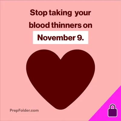 Blood thinner